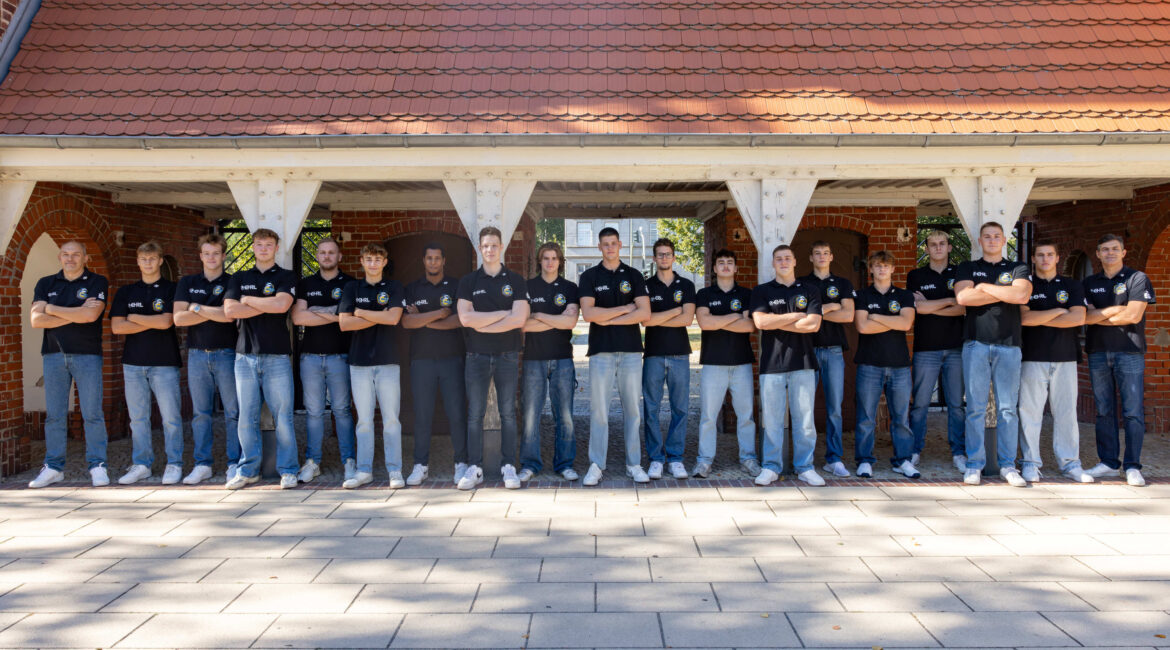 Das Wasserball-Bundesliga-Team der Potsdam Orcas für die Saison 2024/25. (Foto: S.Seifert)