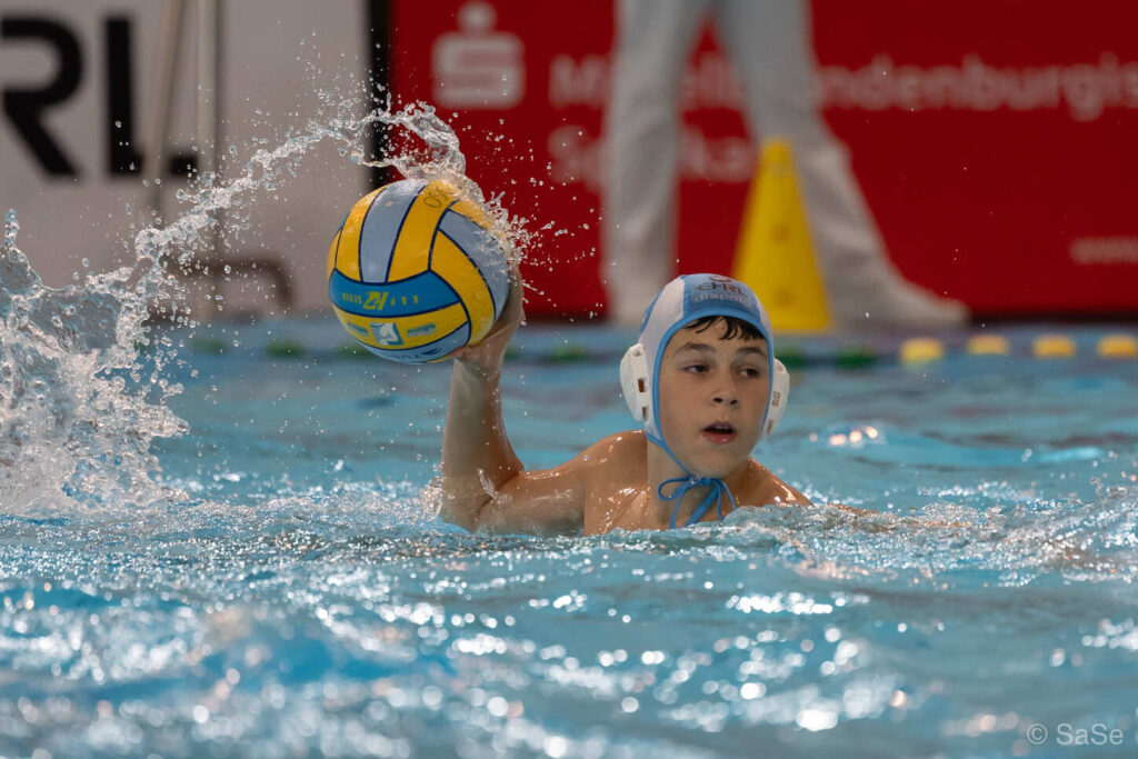 Auffälligster Spieler in Leipzig: Linus Eggert zeigte sich in Torlaune und erzielte neun Treffer. (Foto: Sandra Seifert)