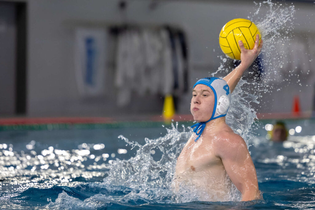 Foto: Starker Auftritt auf der Centerposition: Michael Vorogushyn gefiel in beiden Spielen. (Foto: Sandra Seifert)