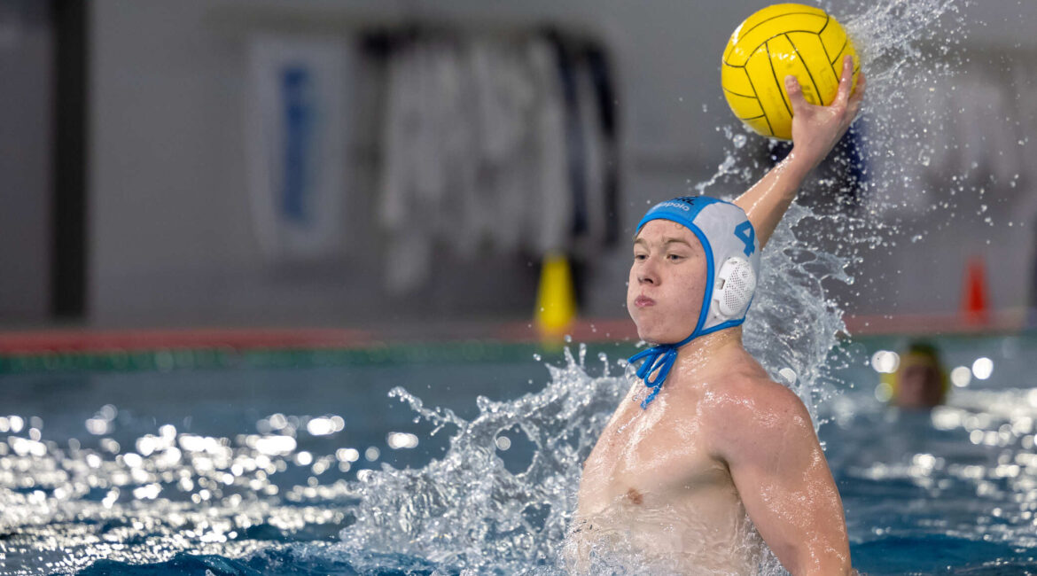 Foto: Starker Auftritt auf der Centerposition: Michael Vorogushyn gefiel in beiden Spielen. (Foto: Sandra Seifert)