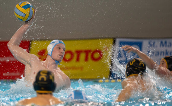 Foto: Kapitän Lu Meo Ulrich überzeugte mit starkem Offensivspiel und drei Treffern im Pokal. (Foto: S. Seifert)