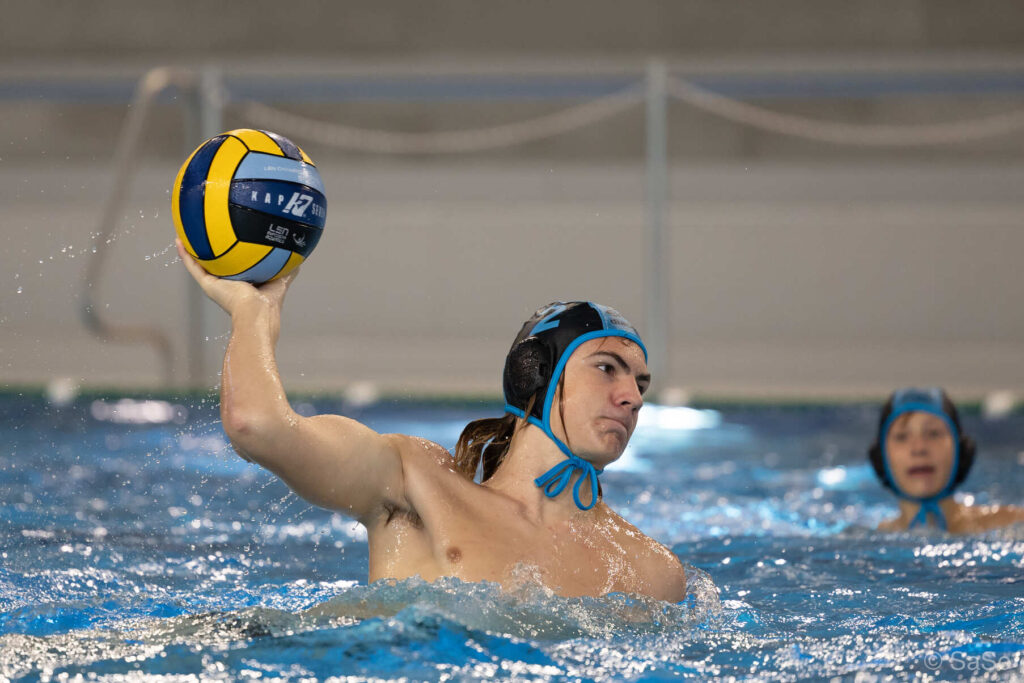 Foto: Sandra Seifert – Abwehrstratege Tom-Bendix Rygol traf zum zwischenzeitlichen 19:7.