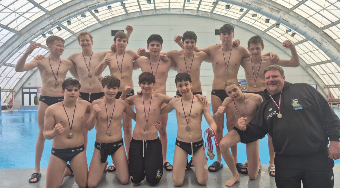 Starke Vorstellung in Novaky: Die U16 der Potsdam Orcas holten einen starken zweiten Platz beim Nováky-Cup. (Foto: privat)