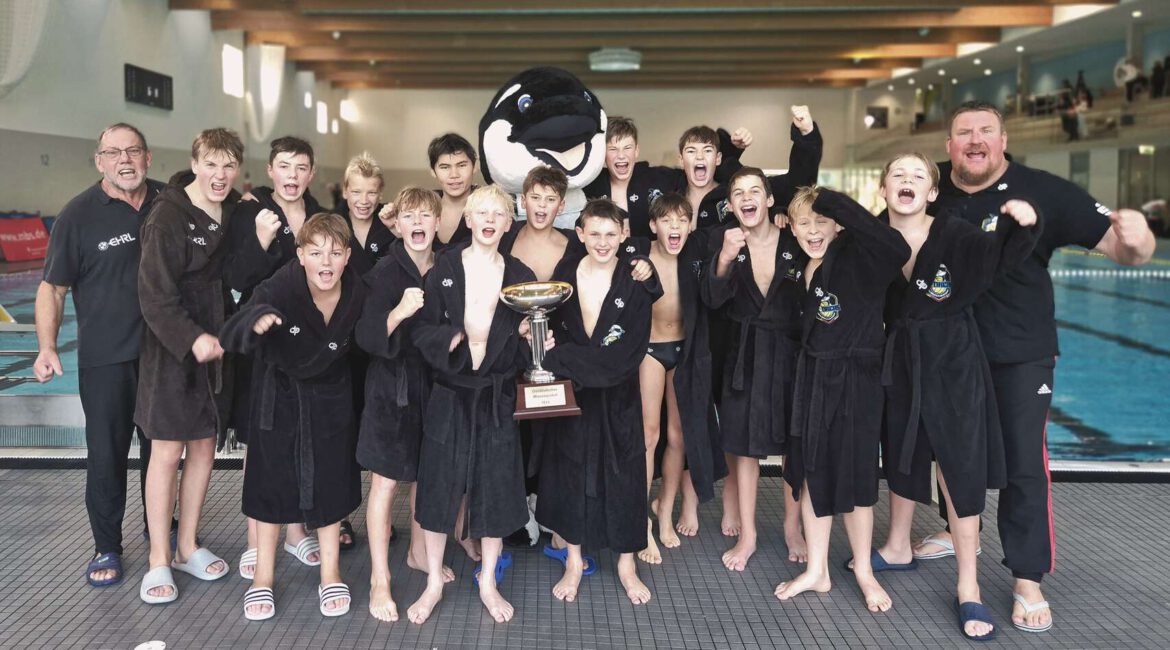Auf dem Bild: Großartige Teamleistung: Die Potsdamer U14 sicherte sich zum zweiten Mal in Folge des Ost-Pokal. (Foto: privat)